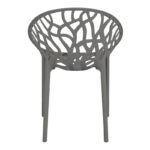 Πολυθρόνα Daren pakoworld pp σε ανθρακί απόχρωση 59x60x79,5εκ - Image 6