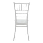 Καρέκλα Tiffany Ι pakoworld pp σε λευκή απόχρωση 38.5x46.5x87εκ - Image 6