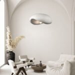 Φωτιστικό οροφής led Ferecon pakoworld E27 ps λευκό Φ45x25εκ - Image 2