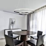 Φωτιστικό οροφής Rexon pakoworld led μέταλλο μαύρο Φ49x12εκ - Image 2