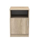 Κομοδίνο Galdi pakoworld σε sonoma απόχρωση 40x45x60εκ - Image 2