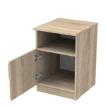 Κομοδίνο Galdi pakoworld σε sonoma απόχρωση 40x45x60εκ - Image 3