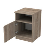 Κομοδίνο Galdi pakoworld σε sonoma truffle απόχρωση 40x45x60εκ - Image 3