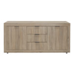 Μπουφές Doha pakoworld σε sonoma απόχρωση 180x45x80.5εκ - Image 4