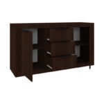 Μπουφές Doha pakoworld σε wenge απόχρωση 150x45x80.5εκ - Image 3