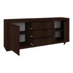 Μπουφές Doha pakoworld σε wenge απόχρωση 210x45x80.5εκ - Image 3