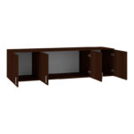 Πατάρι ντουλάπας Royal pakoworld τετράφυλλο wenge 200x58x53εκ - Image 2