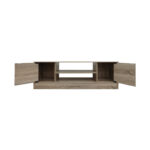 Έπιπλο τηλεόρασης Sasa pakoworld σε sonoma απόχρωση 120x35x41.5εκ - Image 3