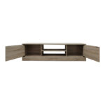Έπιπλο τηλεόρασης Sasa pakoworld σε sonoma απόχρωση 150x35x41.5εκ - Image 3