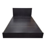 Κρεβάτι Athos pakoworld σε wenge απόχρωση 160x200εκ - Image 5