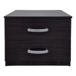 Κομοδίνο Athos pakoworld σε wenge απόχρωση 48x40x41.5εκ - Image 3