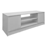 Έπιπλο τηλεόρασης Sasa pakoworld λευκό 120x35x41.5εκ - Image 3