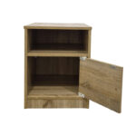 Κομοδίνο Lenea pakoworld sonoma 40x40x50εκ - Image 2