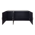 Πατάρι ντουλάπας τρίφυλλο Alvia pakoworld wenge 150x51x60εκ - Image 2