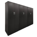 Ντουλάπα εξάφυλλη Athos pakoworld wenge 240x42x180εκ - Image 2