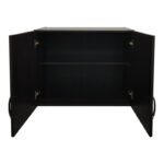 Ντουλάπα τετράφυλλη με πατάρι Athos pakoworld wenge 160x42x240εκ - Image 7