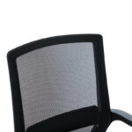 Καρέκλα επισκέπτη Palma pakoworld mesh μαύρο 46x52x94εκ - Image 6