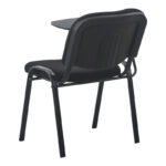 Καρέκλα συνεδρίου με αναλόγιο Lector pakoworld μαύρο 54x54x78εκ - Image 2