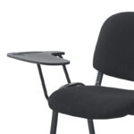 Καρέκλα συνεδρίου με αναλόγιο Lector pakoworld μαύρο 54x54x78εκ - Image 5