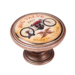Πομολάκι Vintage Χάλκινο Big Valve Bicycle Φ37mm