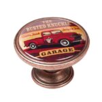 Πομολάκι Vintage Χάλκινο Busted Knuckle Garage Car Φ37mm