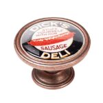 Πομολάκι Vintage Χάλκινο Deli Sausage Φ37mm
