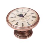 Πομολάκι Vintage Χάλκινο Chateau Clock Φ37mm