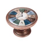 Πομολάκι Vintage Χάλκινο Color Vintage Clock Φ37mm