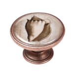 Πομολάκι Vintage Χάλκινο Sea Shell Φ37mm
