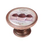 Πομολάκι Vintage Χάλκινο Vintage Cupcakes Φ37mm