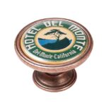 Πομολάκι Vintage Χάλκινο Hotel Del Monte Φ37mm