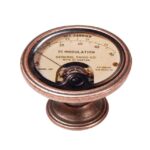 Πομολάκι Vintage Χάλκινο Vintage Gauge Φ37mm