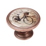 Πομολάκι Vintage Χάλκινο Vintage Bicycle Φ37mm