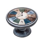 Πομολάκι Vintage Πατίνα Μαύρο Color Vintage Clock Φ37mm