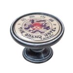 Πομολάκι Vintage Πατίνα Μαύρο Grand Hotel Taipei Φ37mm