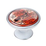Πομολάκι Vintage Πατίνα Ασημί Mother Road Motorcycle Φ37mm