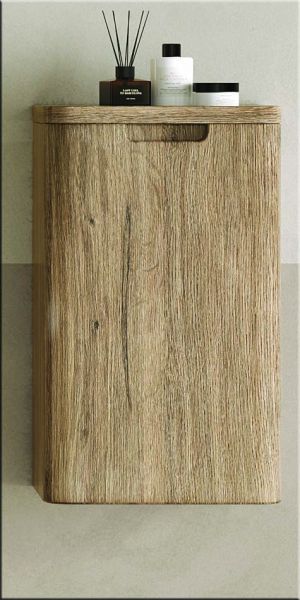 56-2860 CINDY- ΚΡΕΜΑΣΤH ΡΑΦΙΕΡΑ MDF 28*18*60h CURRY - Image 1