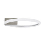 GLOBOSTAR® CINDERELLA 60979 Μοντέρνο Φωτιστικό Οροφής LED 16W 1792lm 360° AC 220-240V IP20 Ρυθμιζόμενο Λευκό CCT με On/Off 2700K/4500K/6000K - Lumileds SMD Chip - Νίκελ Βούρτσας - Μ28.5 x Π28.5 x Υ5cm - 3 Χρόνια Εγγύηση - Image 4
