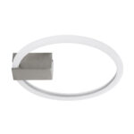 GLOBOSTAR® CINDERELLA 60979 Μοντέρνο Φωτιστικό Οροφής LED 16W 1792lm 360° AC 220-240V IP20 Ρυθμιζόμενο Λευκό CCT με On/Off 2700K/4500K/6000K - Lumileds SMD Chip - Νίκελ Βούρτσας - Μ28.5 x Π28.5 x Υ5cm - 3 Χρόνια Εγγύηση - Image 6