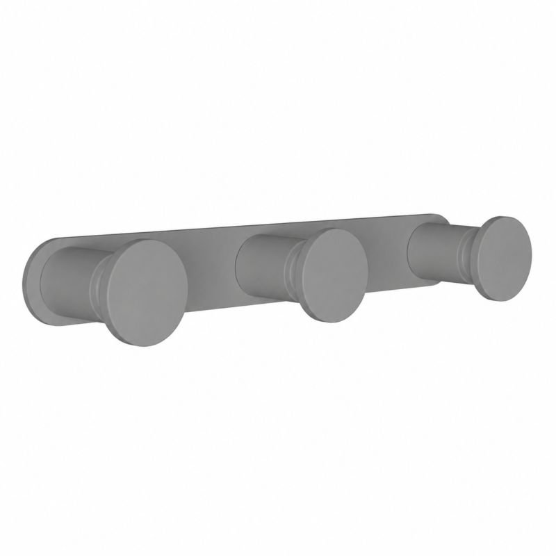 6a1bee2887ff3_71-163 Άγκιστρο Τριπλό - Matt Concrete Grey, Pam & Co, W17 x D3,5 x H2,5 (cm), 71-163 - Image 1