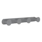 Άγκιστρο Τετραπλό - Matt Concrete Grey, Pam & Co, W24 x D3,5 x H2,5 (cm), 72-163