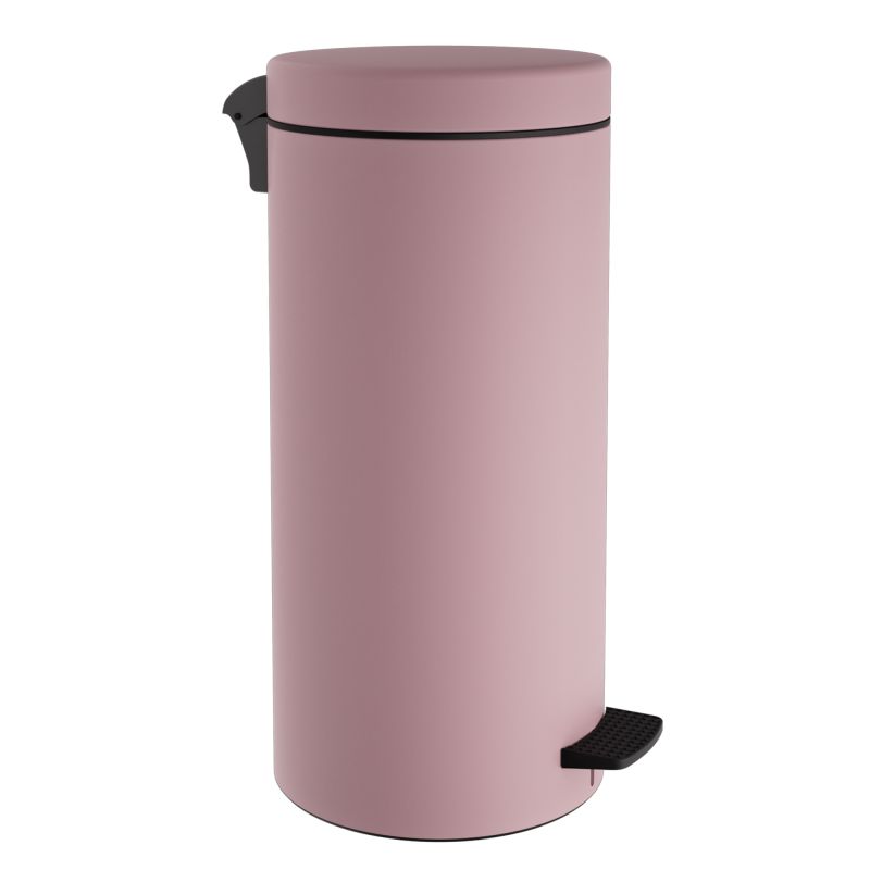 6a205047526b8_20310-303 Χαρτοδοχείο 20 Lit, Soft Close - Matt Pink, Pam & Co, Ø25 x H55 (cm), 20310-303 - Image 1