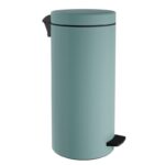 Χαρτοδοχείο 20 Lit, Soft Close - Matt Turquoise, Pam & Co, Ø25 x H55 (cm), 20310-913