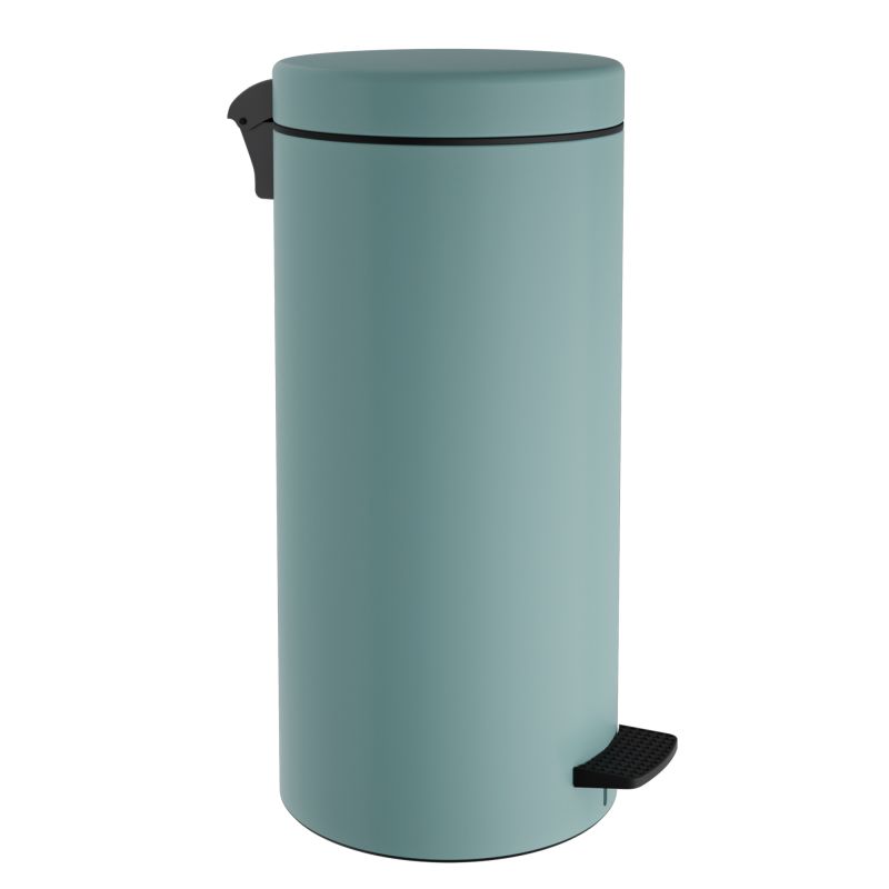 6a2050614d653_20310-913 Χαρτοδοχείο 20 Lit, Soft Close - Matt Turquoise, Pam & Co, Ø25 x H55 (cm), 20310-913 - Image 1