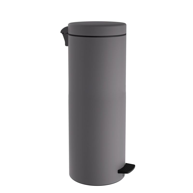 6a2c5dd469fce_132055-163 Χαρτοδοχείο 13 Lit, Soft Close - Matt Concrete Grey, Pam & Co, Ø20 x H55 (cm), 132055-163 - Image 1