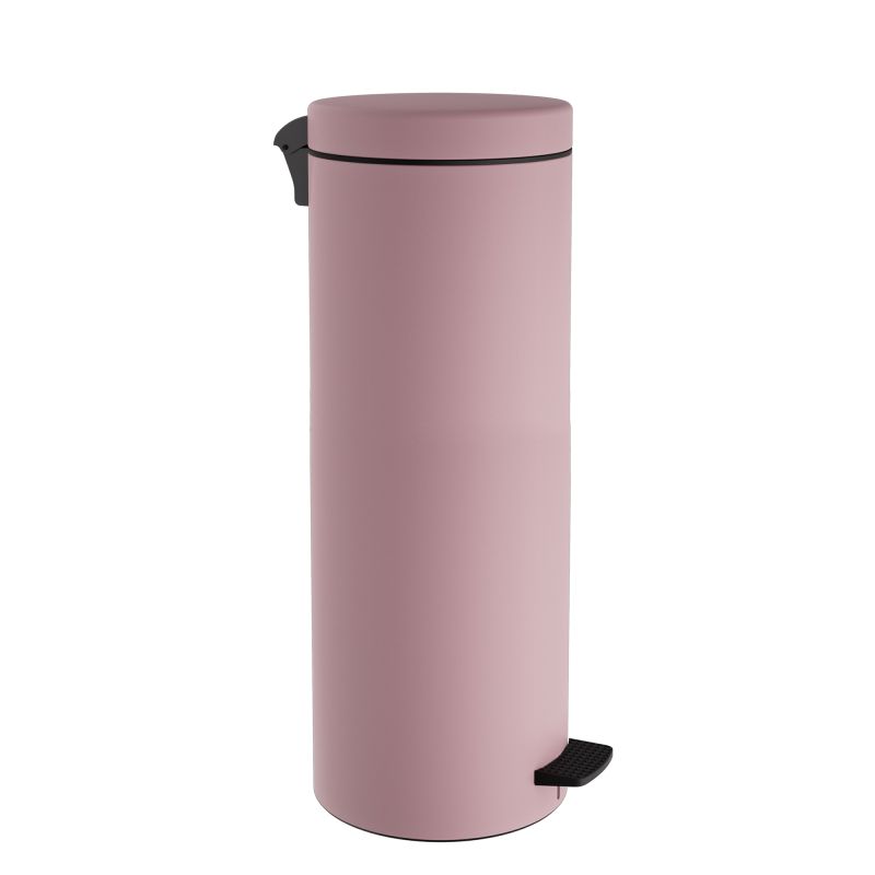 6a2c5dd49e1e4_132055-303 Χαρτοδοχείο 13 Lit, Soft Close - Matt Pink, Pam & Co, Ø20 x H55 (cm), 132055-303 - Image 1