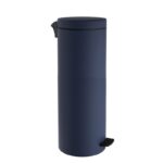 Χαρτοδοχείο 13 Lit, Soft Close - Matt Navy Blue, Pam & Co, Ø20 x H55 (cm), 132055-203