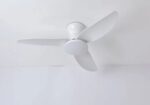 SE LED F100 WINDY WHITE FAN 30W SMART WITH CONTROL 100x100x50cm 3000k-6500k 85-265V 2 YEARS WAR