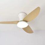 SE LED F100 WINDY WHITE-LIGHT BROWN FAN 30W SMART WITH CONTROL 100x100x50cm 3000k-6500k 85-265V