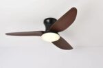 SE LED F100  WINDY BLACK-BROWN FAN 30W SMART WITH CONTROL 100x100x50cm 3000k-6500k 85-265V 2 Y - Image 2